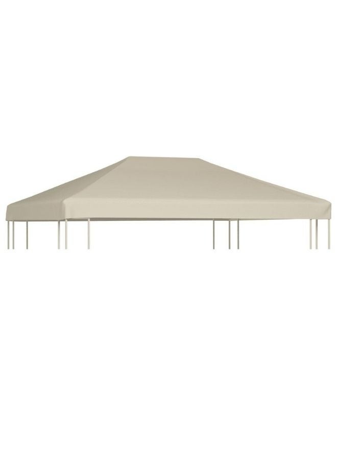 Gazebo Top Cover 310 g/m4x3 m Beige