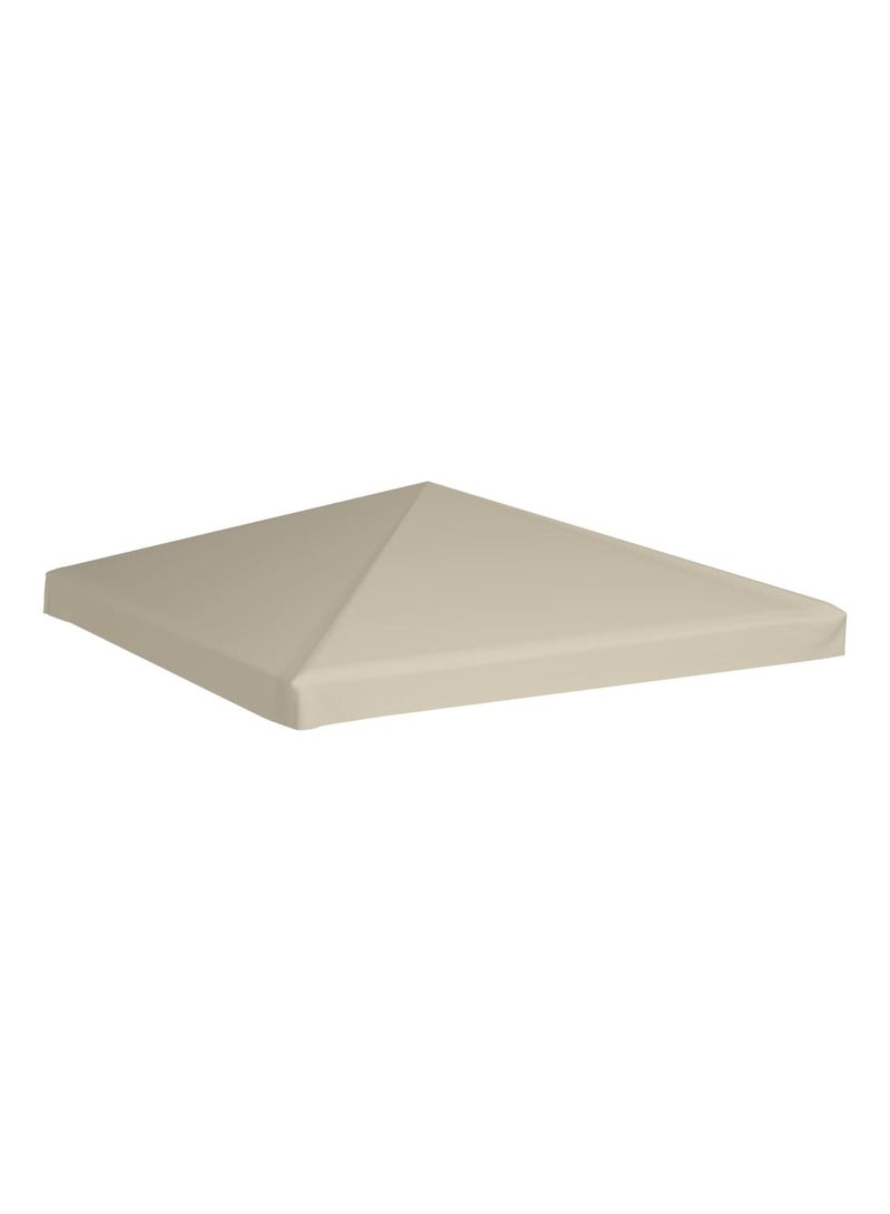 Gazebo Top Cover 310 g/m3x3 m Beige