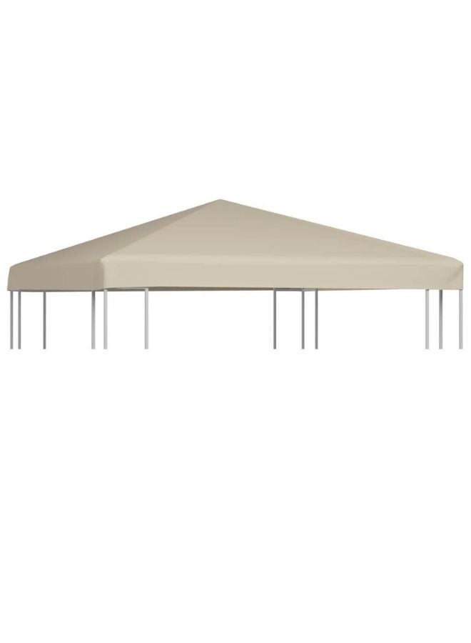 Gazebo Top Cover 310 g/m3x3 m Beige