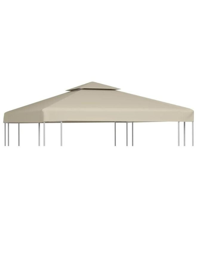 Gazebo Cover Canopy Replacement 310 g / mBeige 3 x 3 m