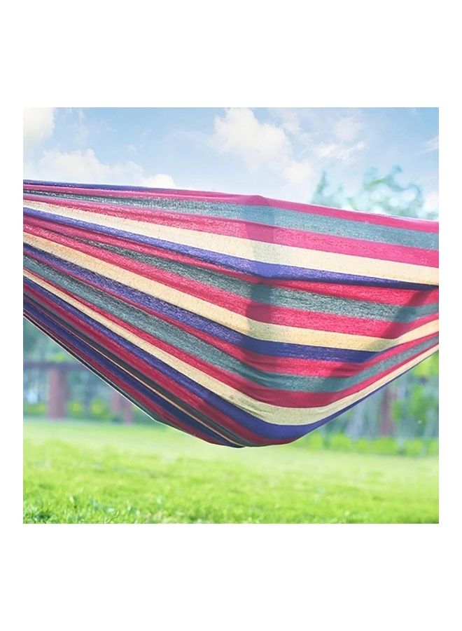 Outdoor Thick Canvas Leisure Hammock Multicolour