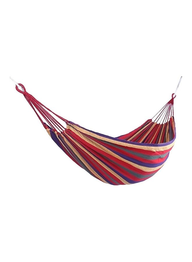 Outdoor Thick Canvas Leisure Hammock Multicolour