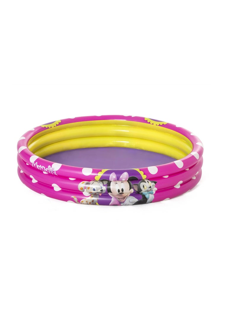 Bestway Minnie Mouse 3-Ring Pool (122 x 25 cm)