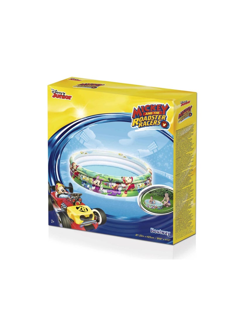 Bestway 3-Ring Mickey Inflatable Pool (122 x 122 x 25 cm)