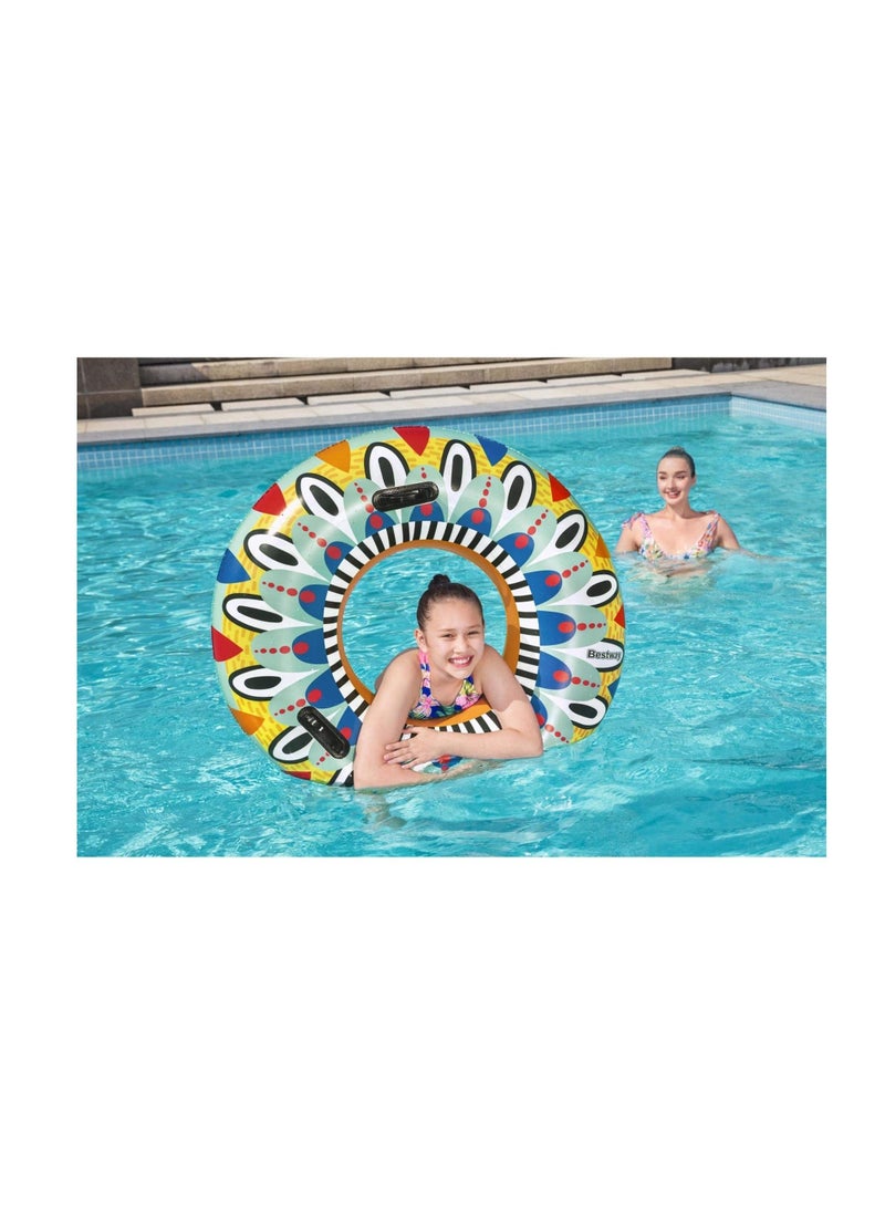 Bestway Vinyl Flirty Fiesta Inflatable Swim Ring (1.07 m)