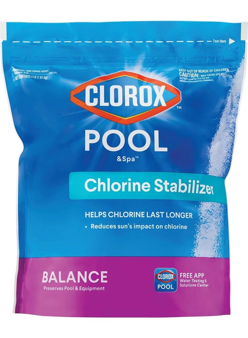 Pool & Spa Chlorine Stabilizer For Swimming Pools 1.81Kg Bag