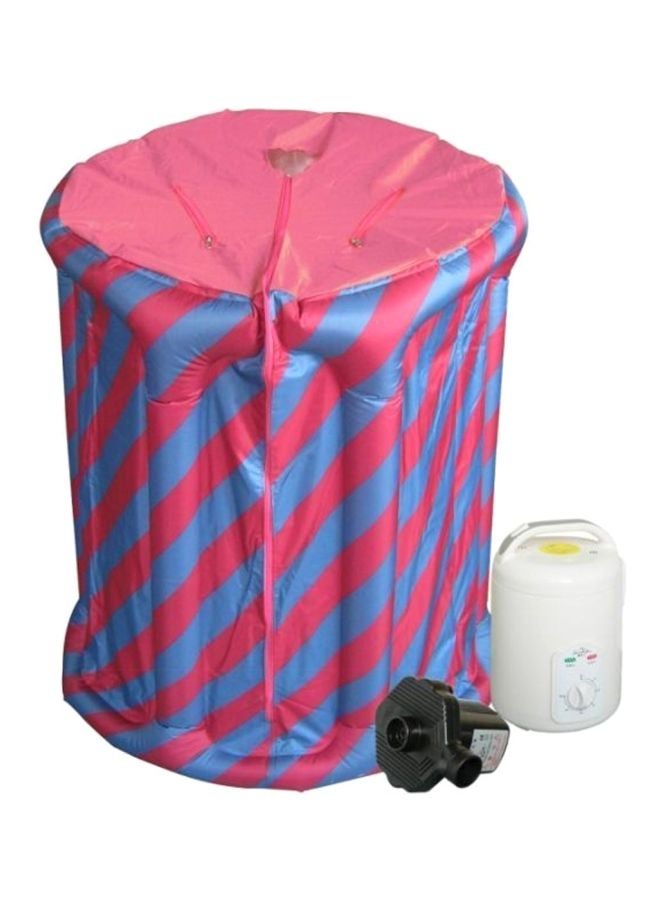 Inflatable Steam Sauna Pink/Purple 1.8Liters