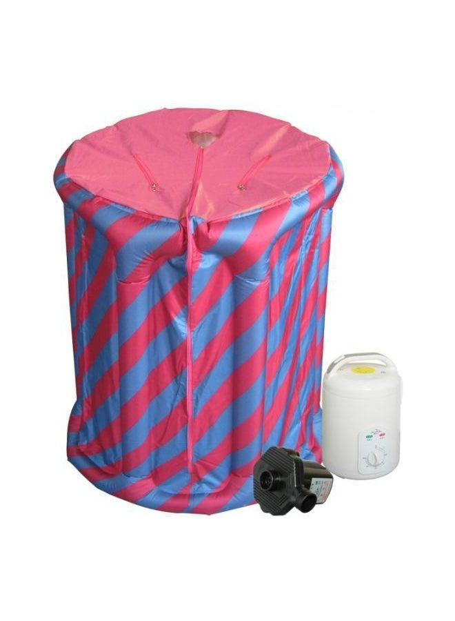 Portable Steam Sauna Pink/Blue