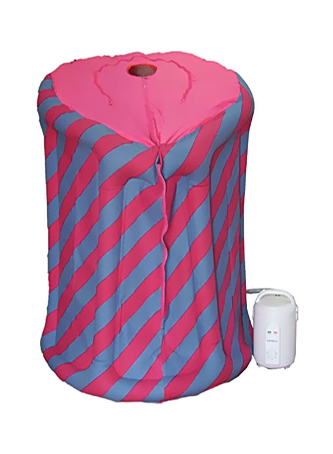 Portable Steam Sauna Red/Pink/White