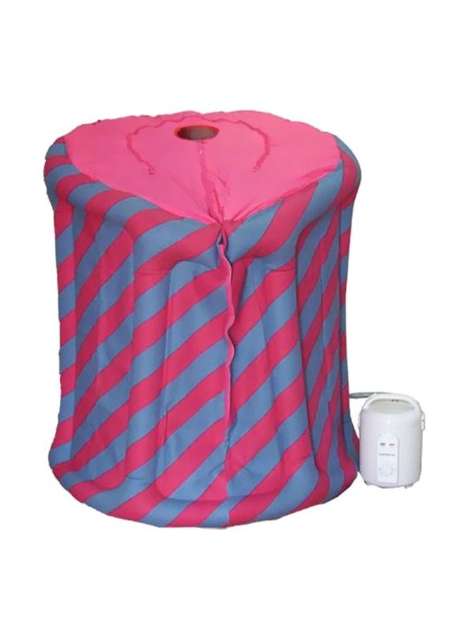 Portable Steam Sauna Pink/Grey/White