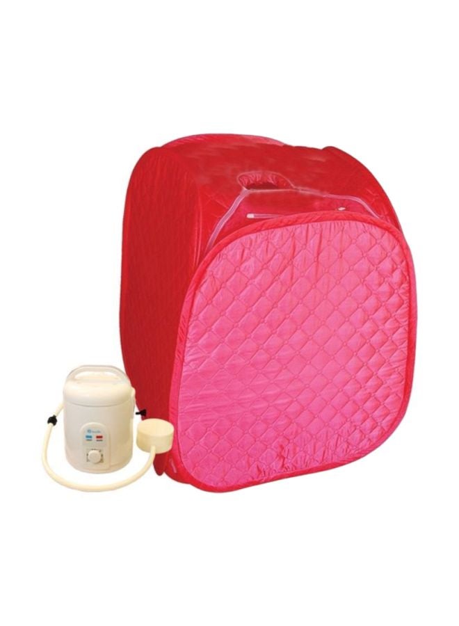 Portable Waterproof Sauna Red/White M