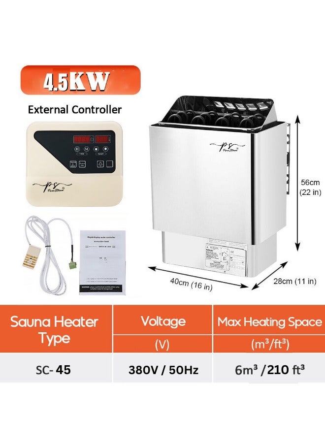 4.5KW Sauna Heater with Digital Controller