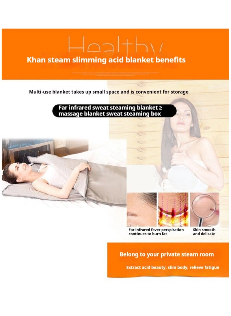 Global Edition Detox Blanket, Sweat Sauna Bag, Space Blanket