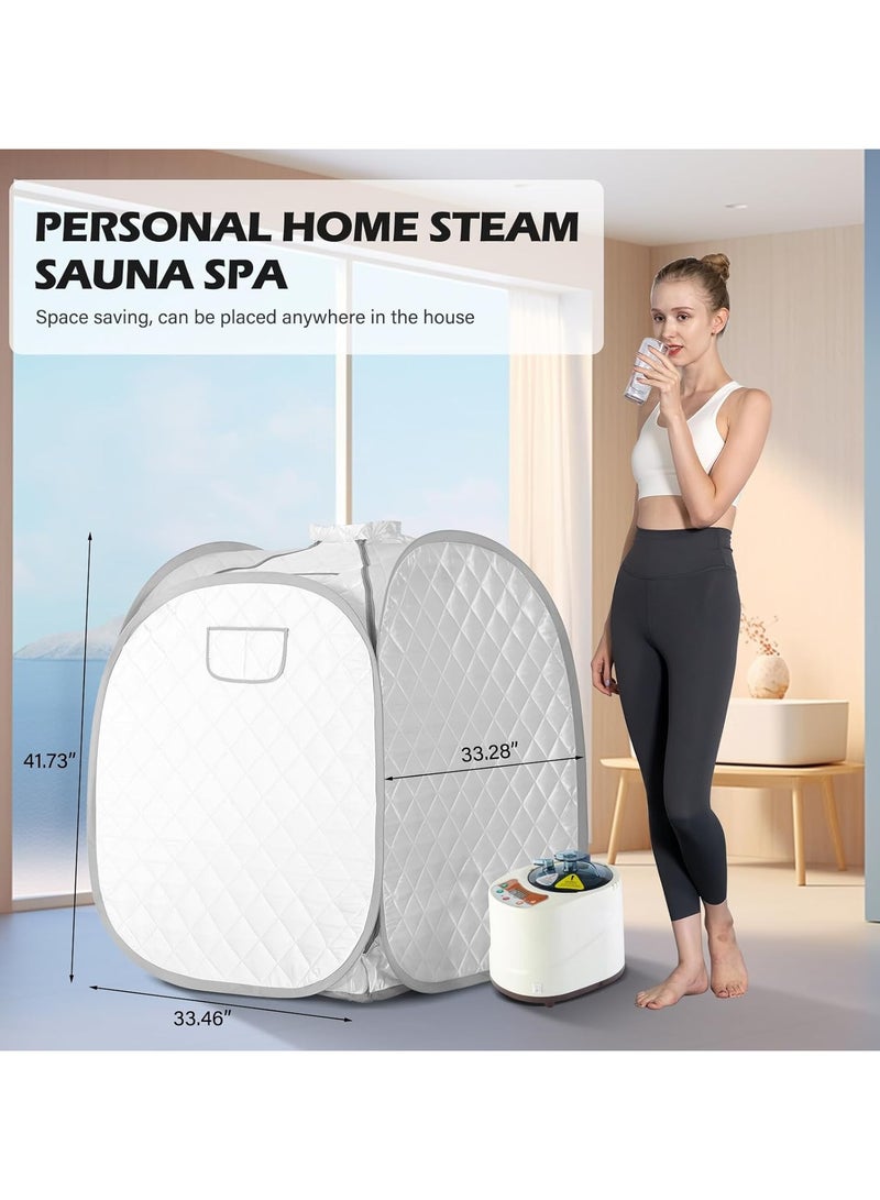 Portable Personal Steam Sauna Spa, Sauna Tent Multi Function Mini Home Sauna Box for Relaxation at Home