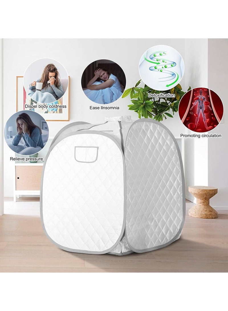 Portable Personal Steam Sauna Spa, Sauna Tent Multi Function Mini Home Sauna Box for Relaxation at Home