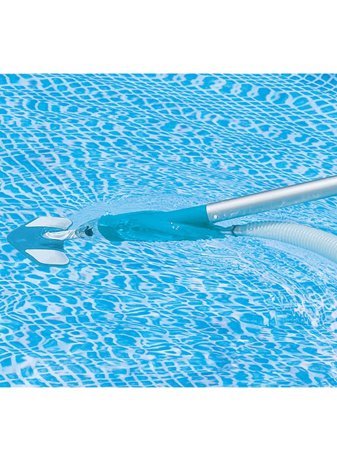 Deluxe pool maintenance Kit White/Blue/Silver 113x29.8x12.4cm