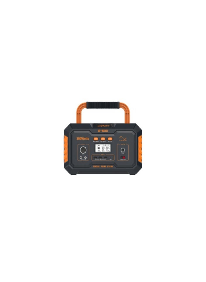 Portable Power Station: 500W Solar Generator, 999Wh Pure Sine Wave, LED Lighting – Ideal for Home, Camping, and Emergencies