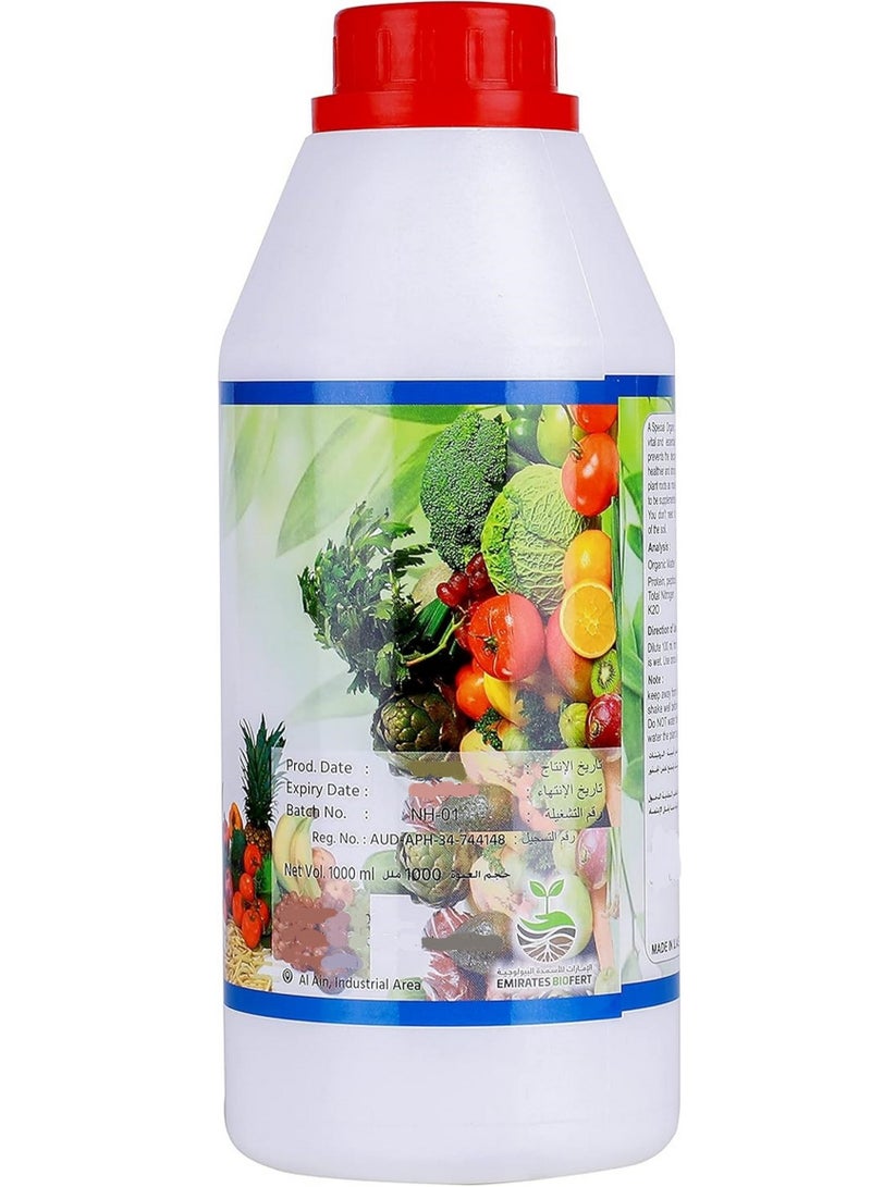 Nutri Humate Liquid Organic Fertilizer Humic Acid Enriched With Nutrients 1 L