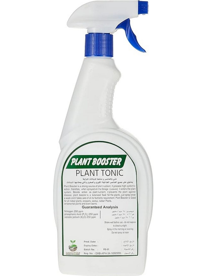 Plant Booster Tonic Indoor Plants Liquid Spray Fertilizer 750 ML