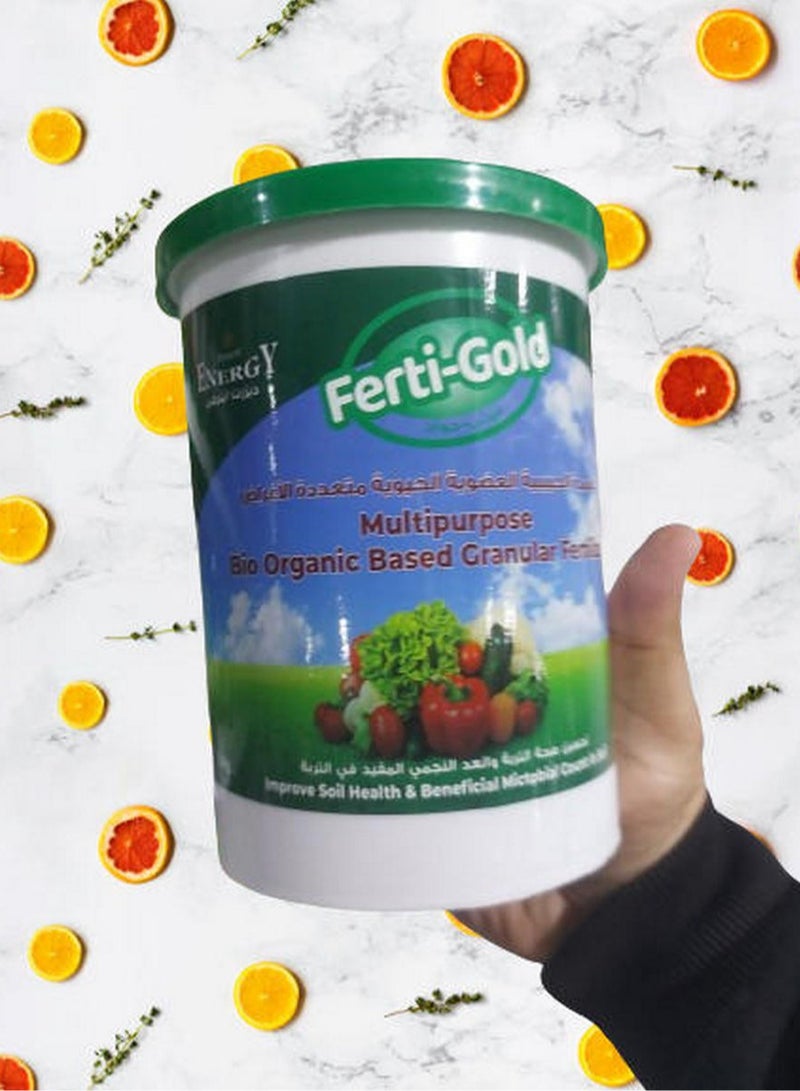 Ferti Gold Multipurpose Bio Organic Based Granular Fertilizer 1 Kg