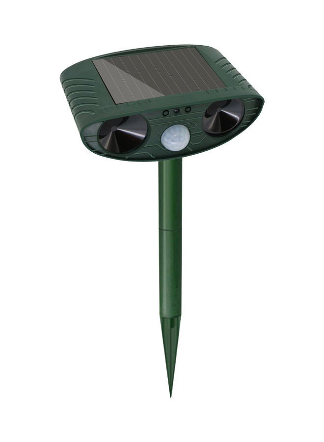 Outdoor Animal Repeller Solar Repellent Device Green 15.40x7.20x14.50cm