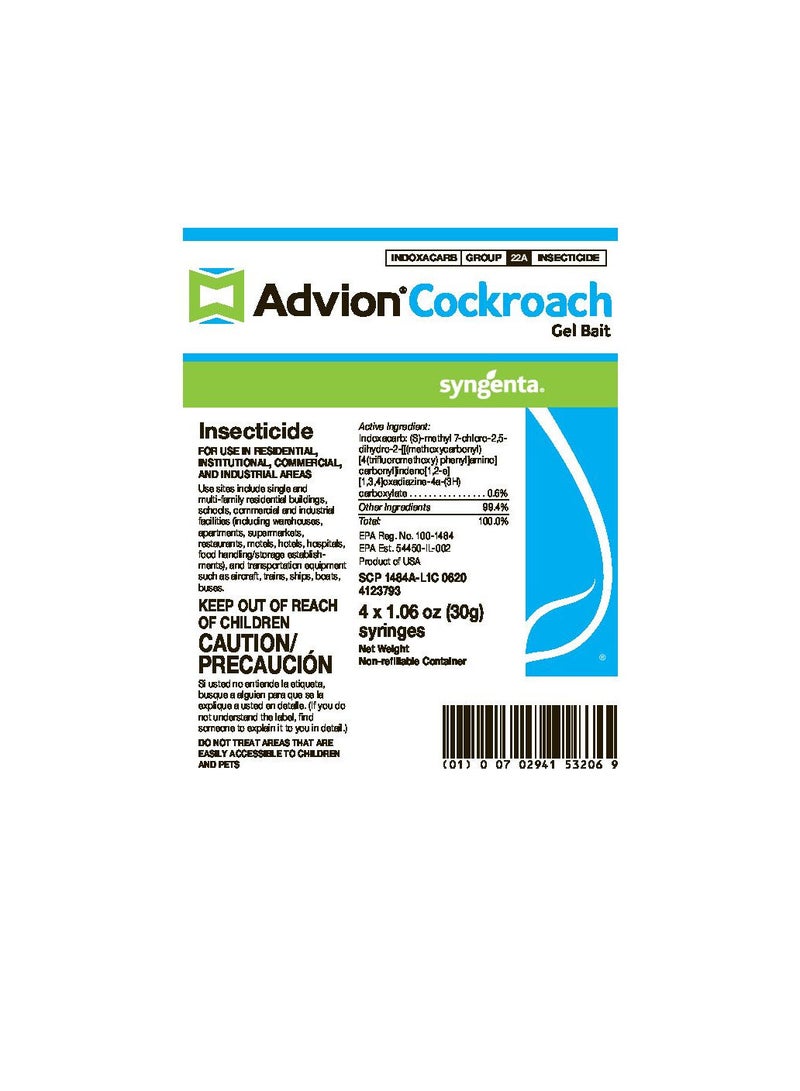 Advion Cockroach Gel Bait 30 g