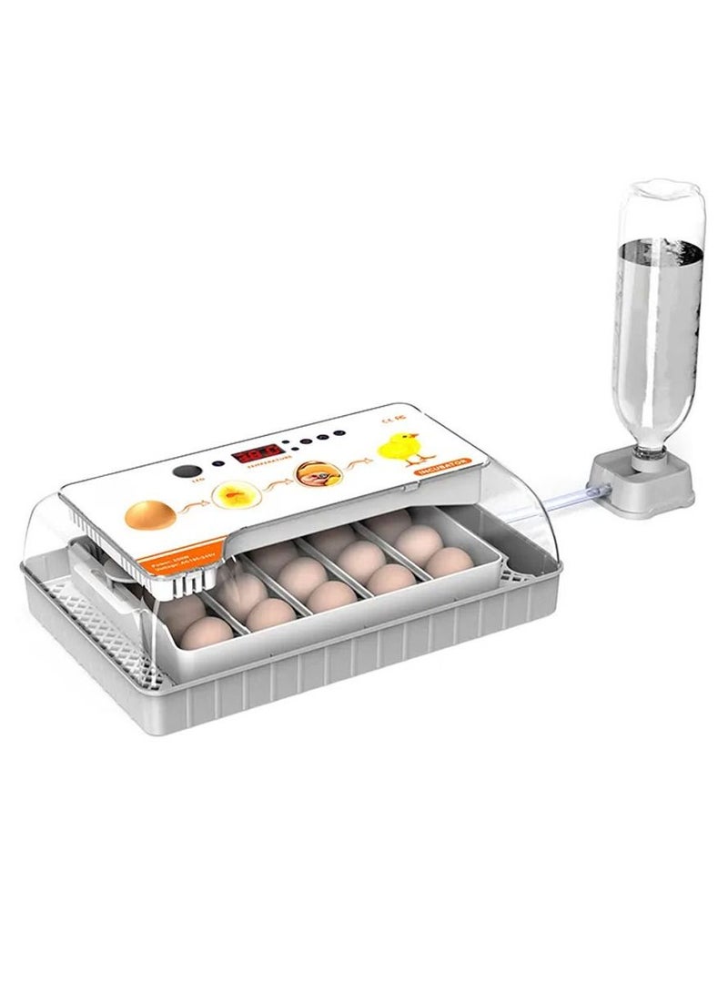 Egg Candler Egg Incubator with Automatic Egg Turning and Humidity Control 20 Eggs Hatcher Machine