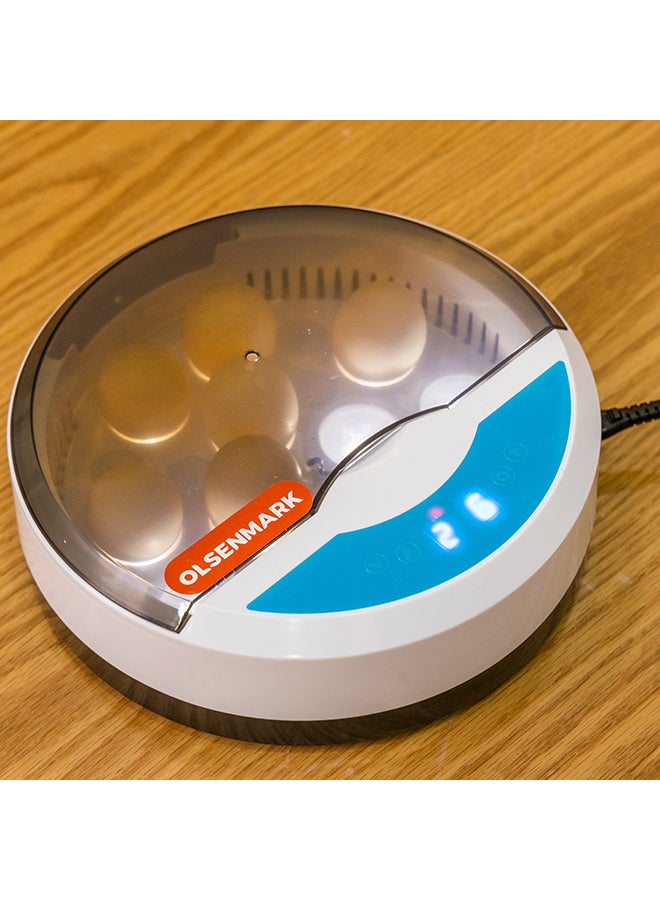 Digital Egg Incubator For Chicken Poultry Hatcher White