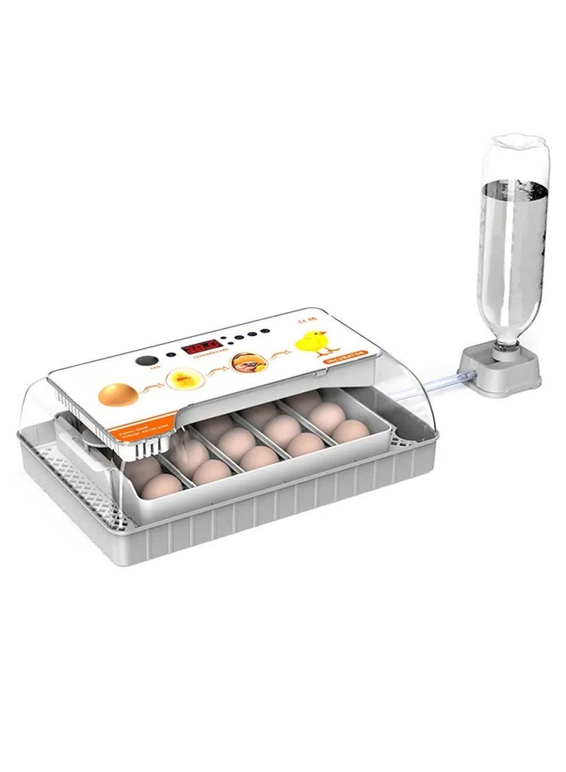 20 Egg Incubator with Automatic Egg Turning and Humidity Control