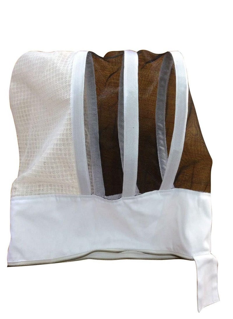 Ventilated 3-Layer Beekeeping Suit with Non-Flammable Mesh Material| Stay Ultra-Cool with Complete Protection from Bees