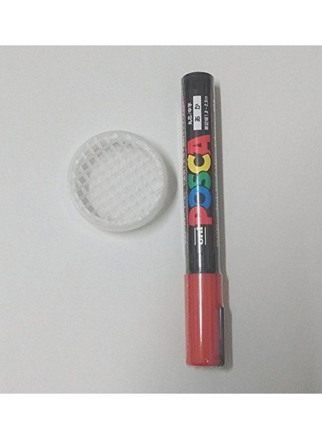 Queen Bee Red Color Marking Pen Nontoxic Pc5M & Push In Queen Cage