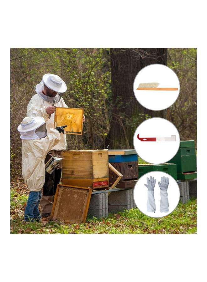 7 Piece Beekeeping Suit And Tool Set