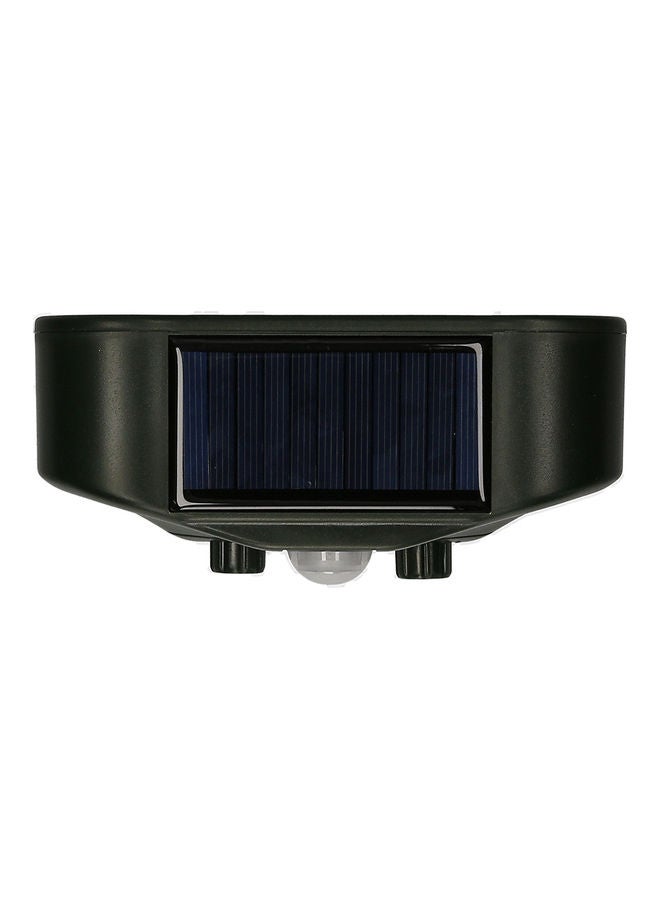 Solar Powered Ultrasonic Animal Scarer Black/Silver