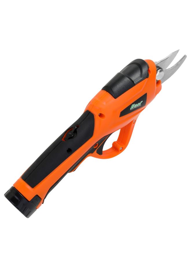 Electric Pruning Shear Hedge Trimmer Orange/Black 35cm