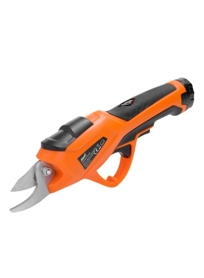 Electric Pruning Shear Hedge Trimmer Orange/Black 35cm