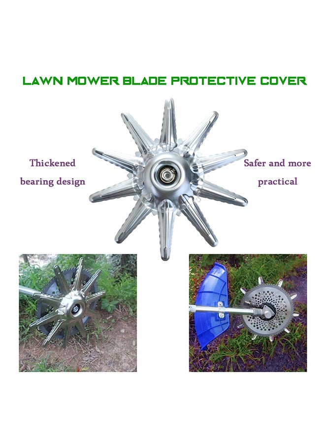 4-Stroke Grass Trimmer Blade Silver 32.5x3x31.8cm