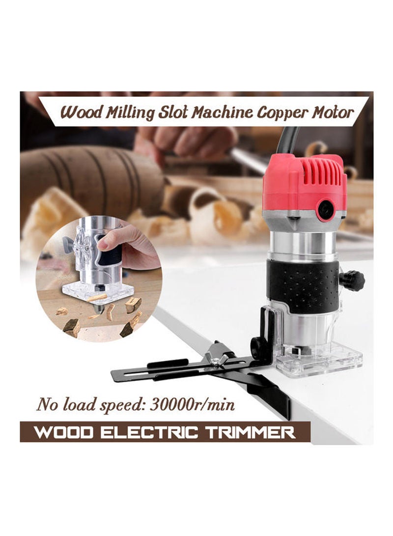 Woodworking Electric Trimming Machine Silver 23cm