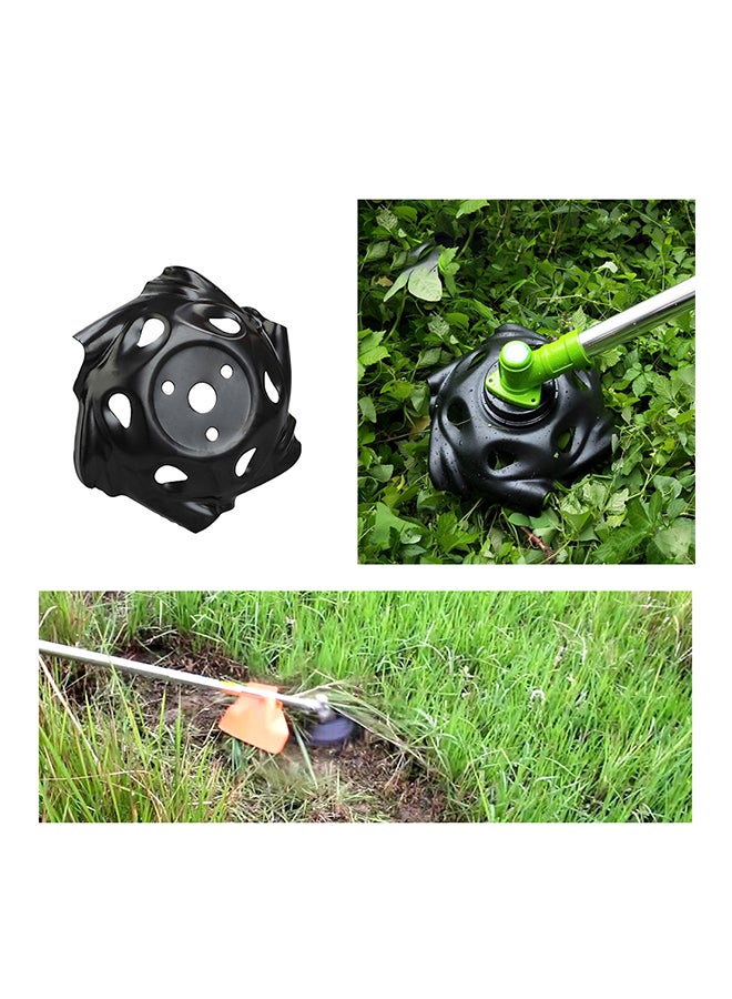 Weeding Tray Trimmer Head Grass Mowing Lawnmower Black 24cm