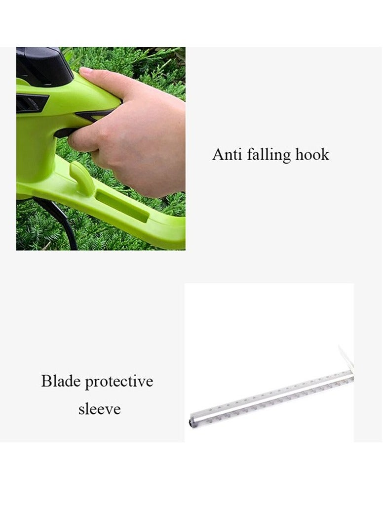 Bonai Hedge Trimmer (Length: 20 mm,) Electric Hedge Trimmer, Household Tree Trimmer, Thick Branch Shears (750 W Hedge Trimmer + 15 Meter Cord).