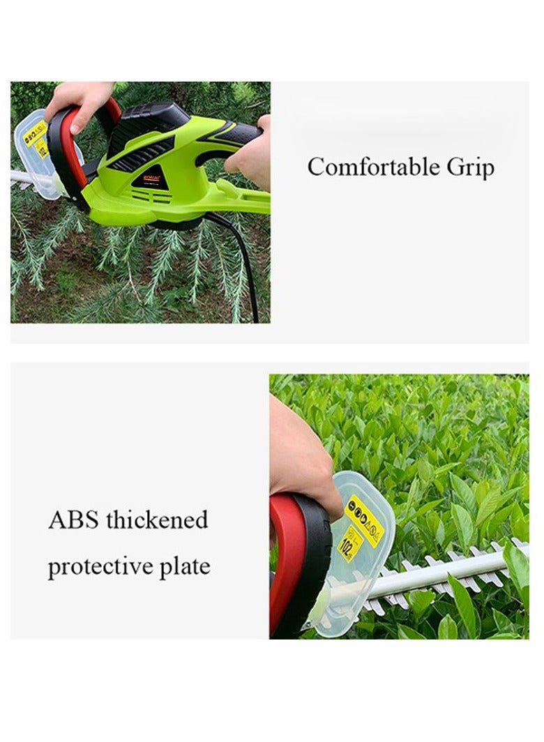 Bonai Hedge Trimmer (Length: 20 mm,) Electric Hedge Trimmer, Household Tree Trimmer, Thick Branch Shears (750 W Hedge Trimmer + 15 Meter Cord).