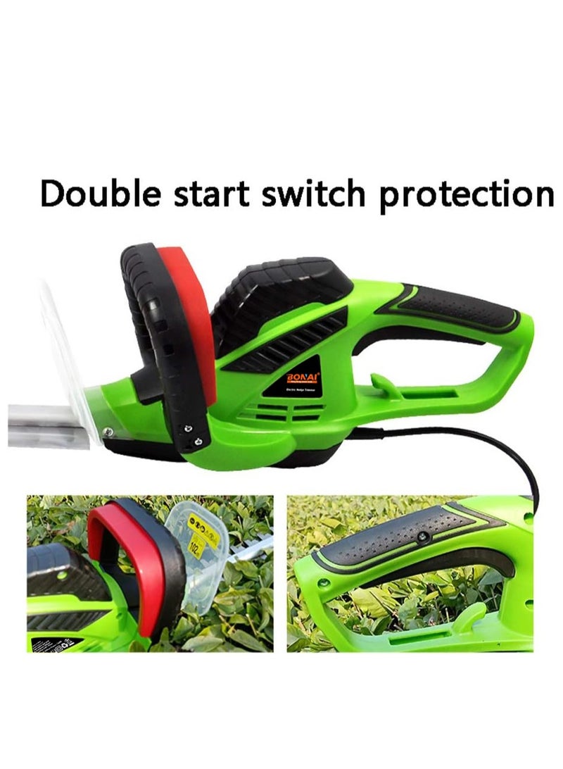 Bonai Hedge Trimmer (Length: 20 mm,) Electric Hedge Trimmer, Household Tree Trimmer, Thick Branch Shears (750 W Hedge Trimmer + 15 Meter Cord).