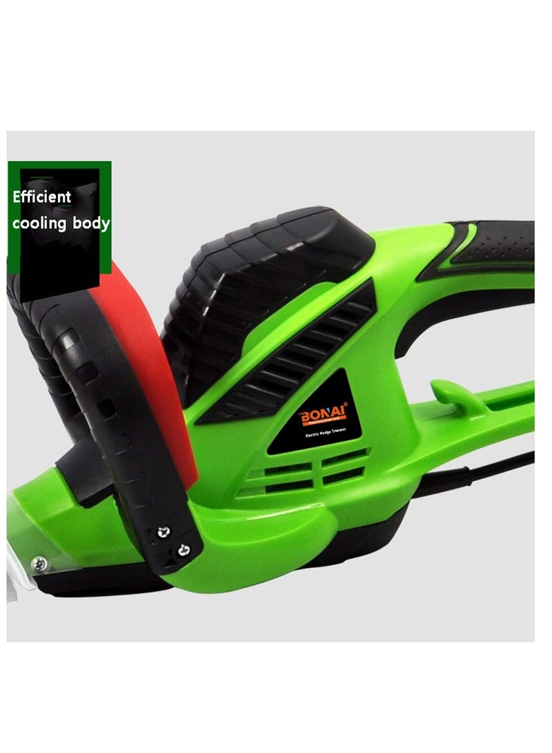 Bonai Hedge Trimmer (Length: 20 mm,) Electric Hedge Trimmer, Household Tree Trimmer, Thick Branch Shears (750 W Hedge Trimmer + 15 Meter Cord).