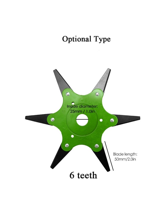 180-Degree Rotatable Lawn Mower Blade Brush Multicolour 22.3cm