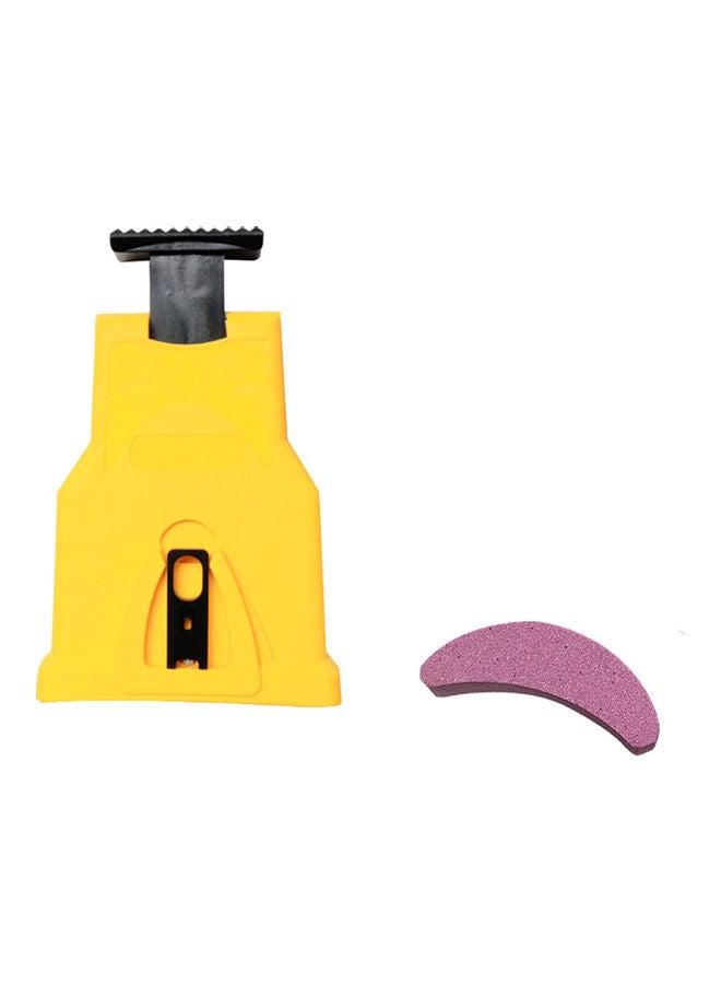 Chain Saw Sharpening Tool With Sand Yellow/Black/Pink