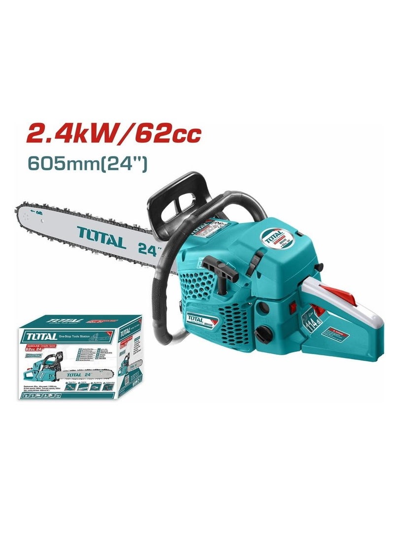 Gasoline Chain Saw 2.4KW 62CC