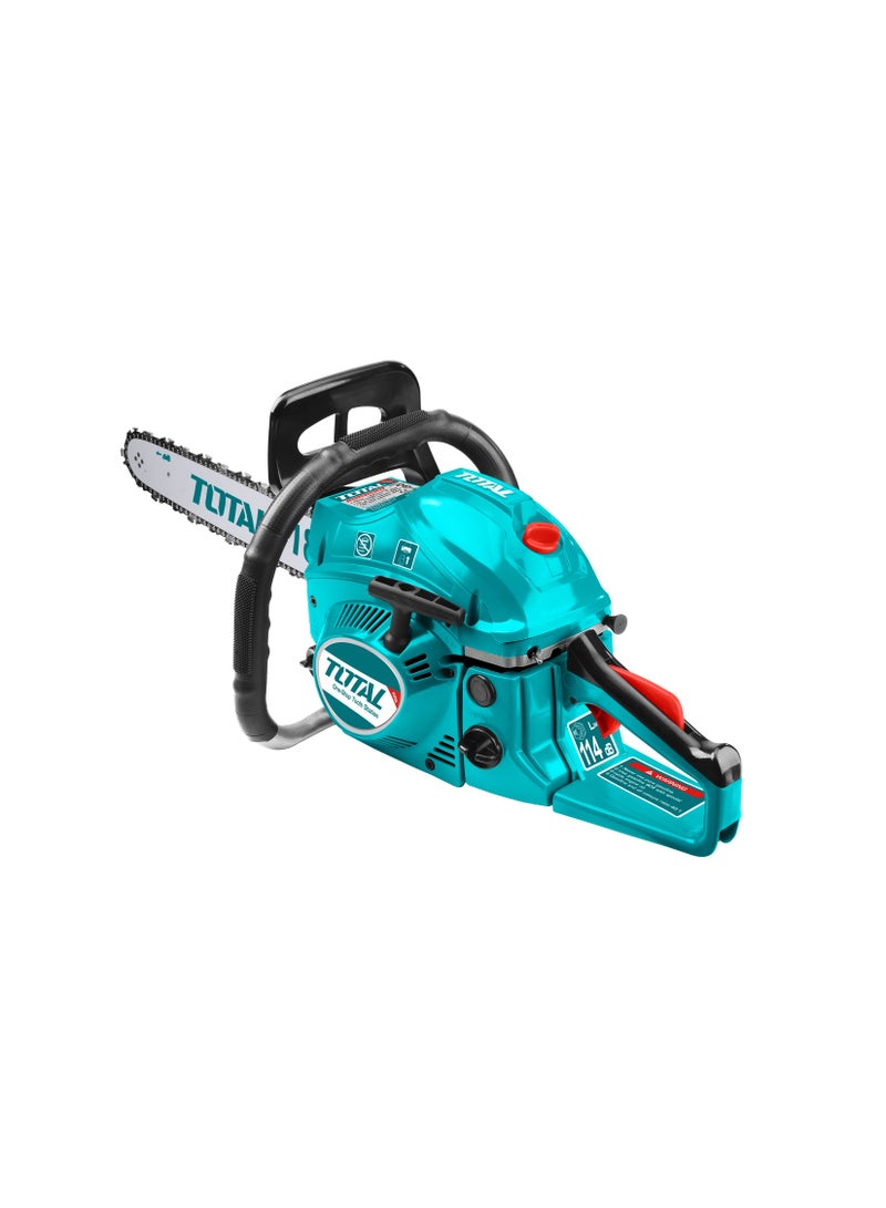 Total Gasoline-Powered Chainsaw 46cc 18” - High Performance for Efficient Cutting