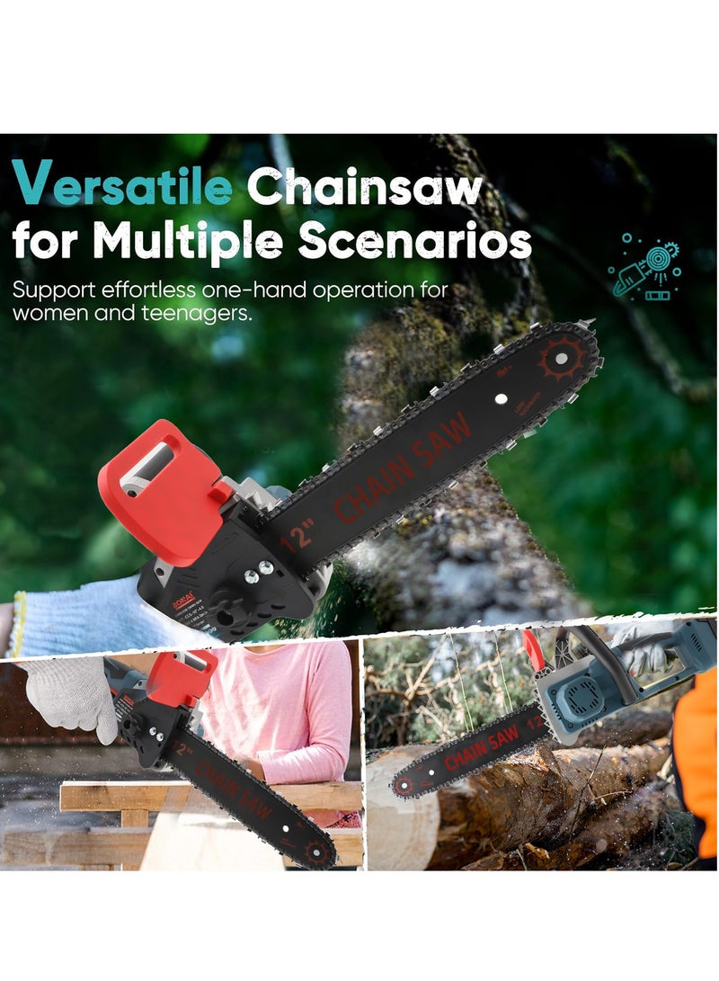 Bonai 255D 12-Inch Chainsaw: Powerful, Portable, and Sharp Cutting Tool for All kind of Woodwork