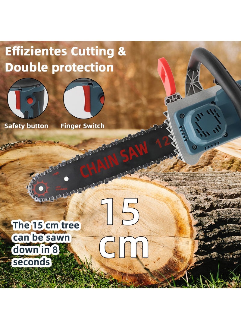 Bonai 255D 12-Inch Chainsaw: Powerful, Portable, and Sharp Cutting Tool for All kind of Woodwork