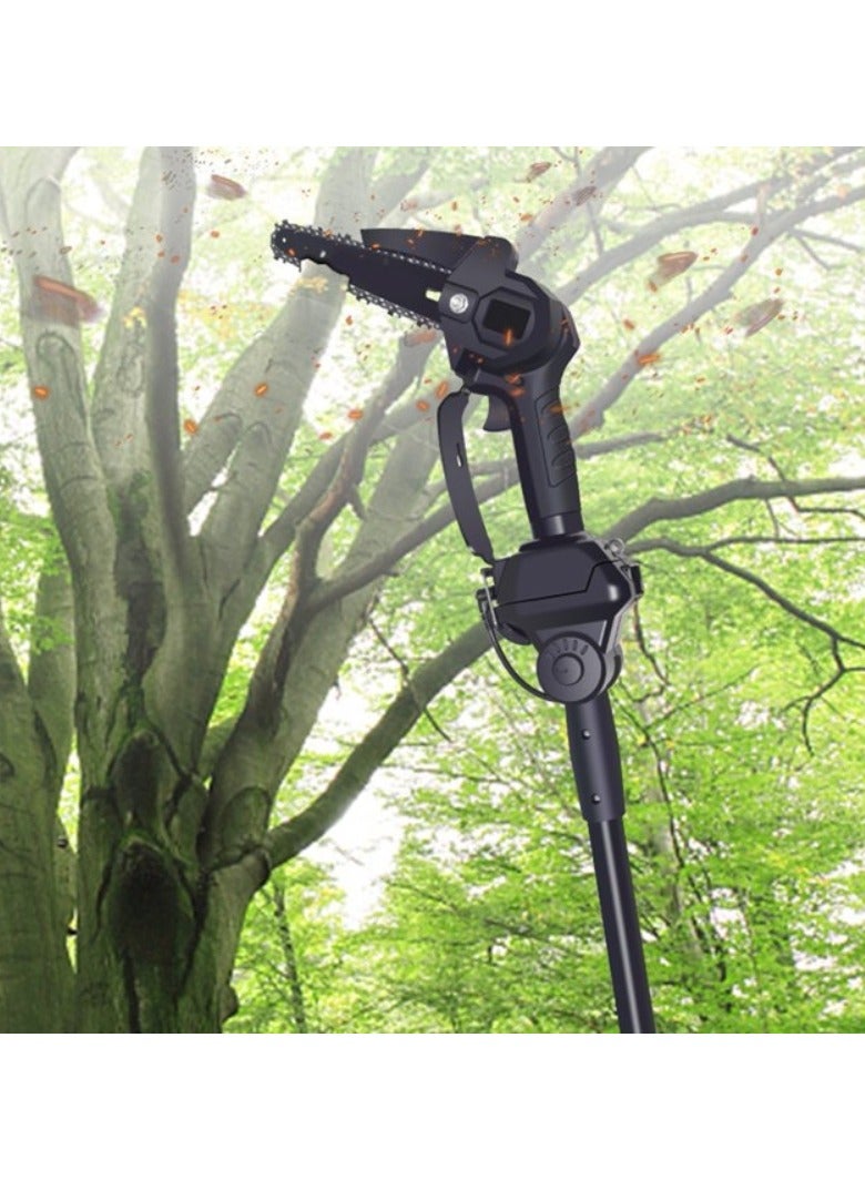 High Branch Saw High Altitude Pruning Saw High Branch Pruning Tool L ithium battery electric chain saw extension pole telescopic electric