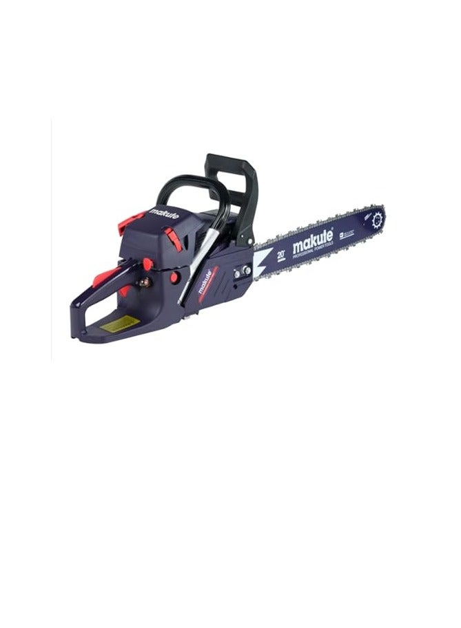 Gasoline Chainsaw Petrol Chainsaw Powered Chainsaw 2100W with 550ml Fuel Tank 20-Inch Bar for Powering Heavy-Duty Wood Cutting (GC2301)